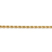 14k 4mm D/C Rope with Lobster Clasp Chain