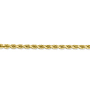 10k 4mm Diamond-cut Rope Chain