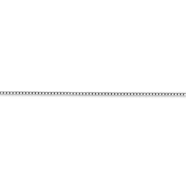 10k WG 1.25mm Box Chain