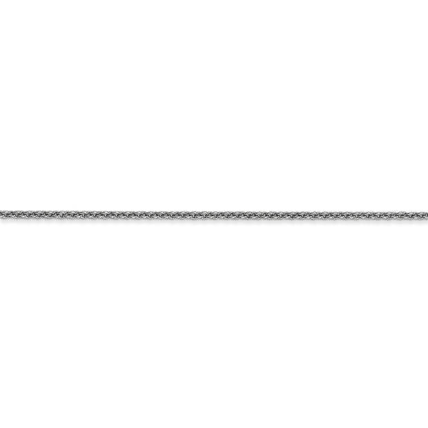 10k WG 1.4mm Round Open Link Cable Chain