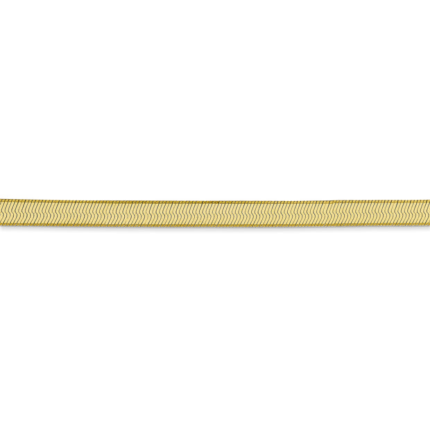 10k 4mm Silky Herringbone Chain