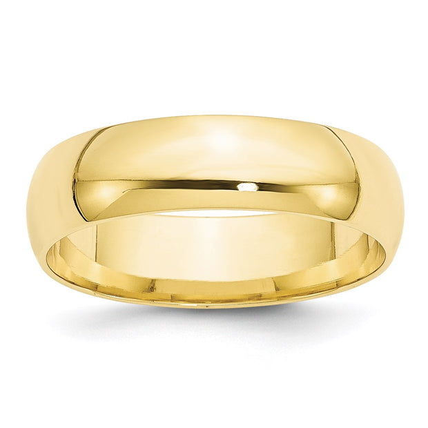 10KY 6mm Lightweight Comfort Fit Band
