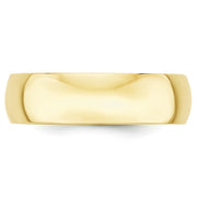 10KY 6mm Lightweight Half Round Band