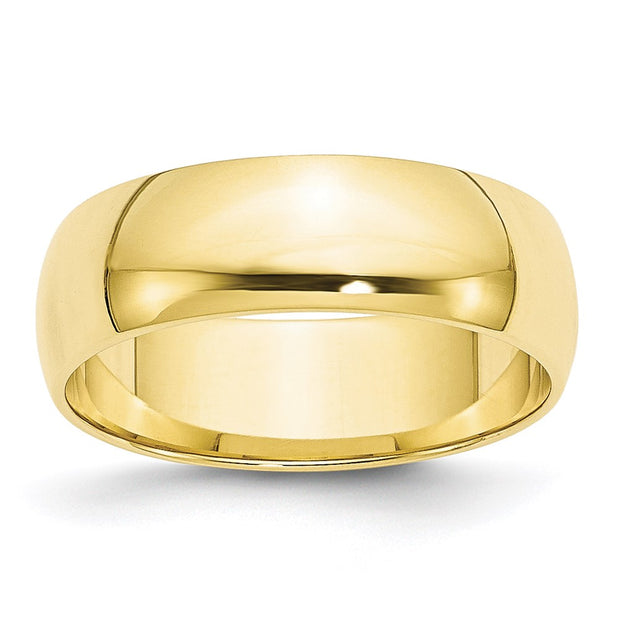 10KY 6mm Lightweight Half Round Band