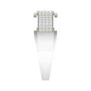 10k 0.30ct Men's Band