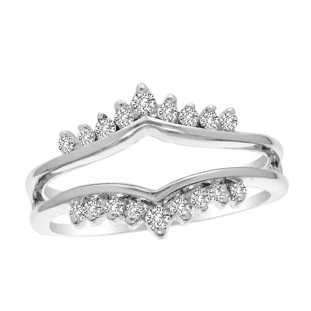 14K  0.25CT Diamond Ring Guard