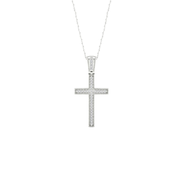 10K 0.10CT Diamond Pendant
