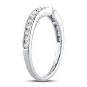 14K  0.34CT  Diamond Enhancer Band