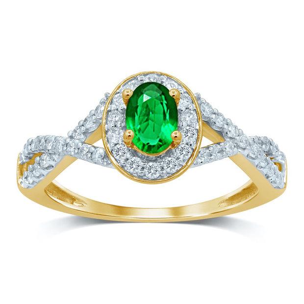 14K 0.40CT Diamond RING