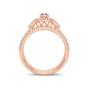 14K 1.00ct Diamond Bridal Ring