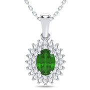 14K 0.25CT Diamond Pendant