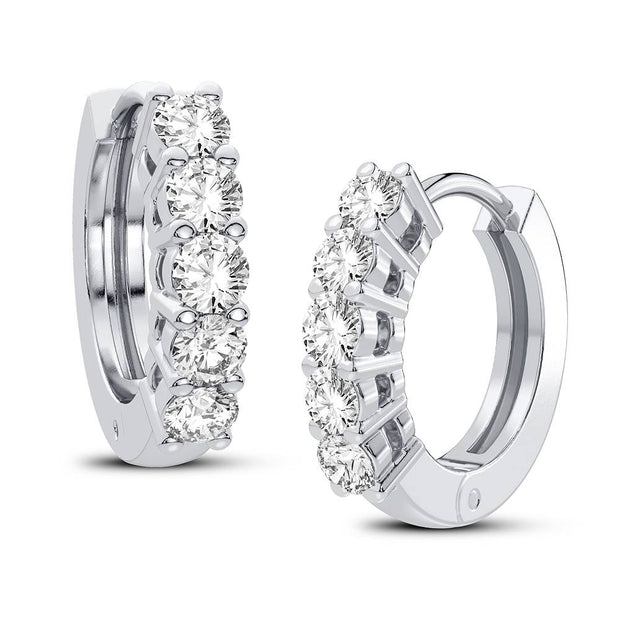 10K 0.27CT Diamond Earring