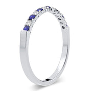 14K 0.10CT Diamond Band