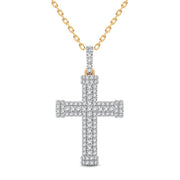 14K 1.00CT Diamond Pendant