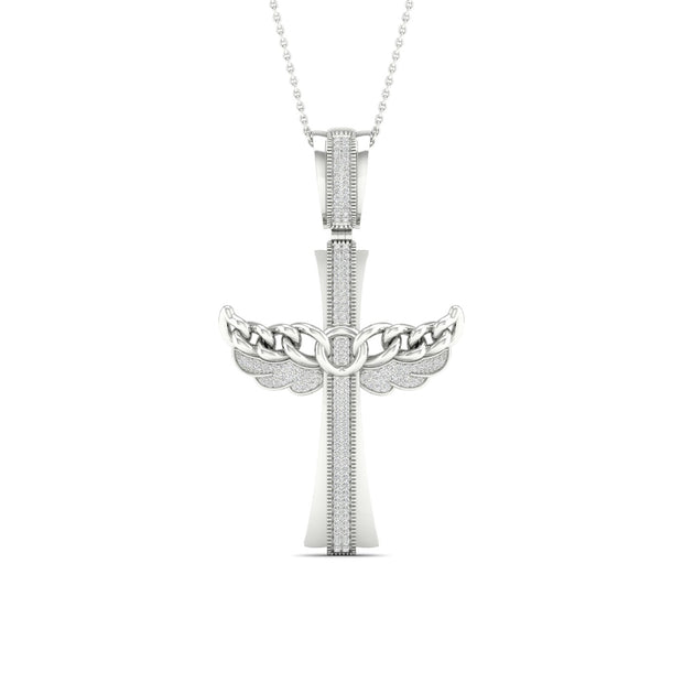 10K 0.43CT Diamond Pendant