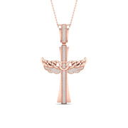 10K 0.43CT Diamond Pendant