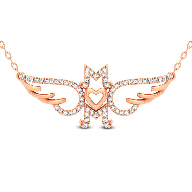 10K 0.16ct Diamond Pendant