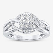 10K 0.10CT DIAMOND RING