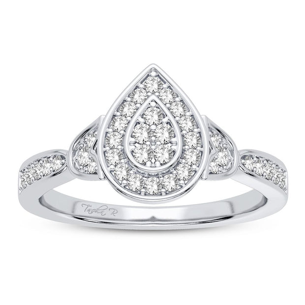 10K 0.20CT DIAMOND RING