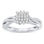 10K 0.20CT DIAMOND RING