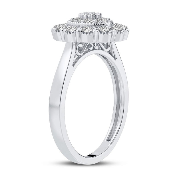10K 0.28CT DIAMOND RING
