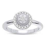 10K 0.17CT DIAMOND RING