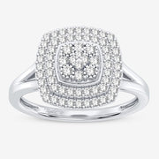10K 0.28CT DIAMOND RING