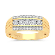 10K 0.15ct Diamond Mens Ring