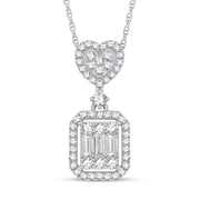 10K 0.35ct Diamond Pendant