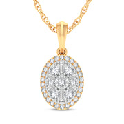 14K 0.25ct Diamond Pendant