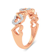 10K 0.10ct Diamond Ring
