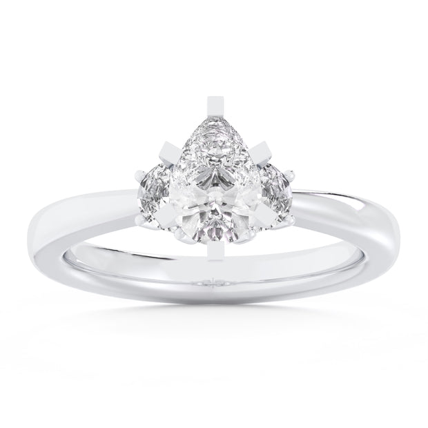 14K 3.40CT Engagement Ring