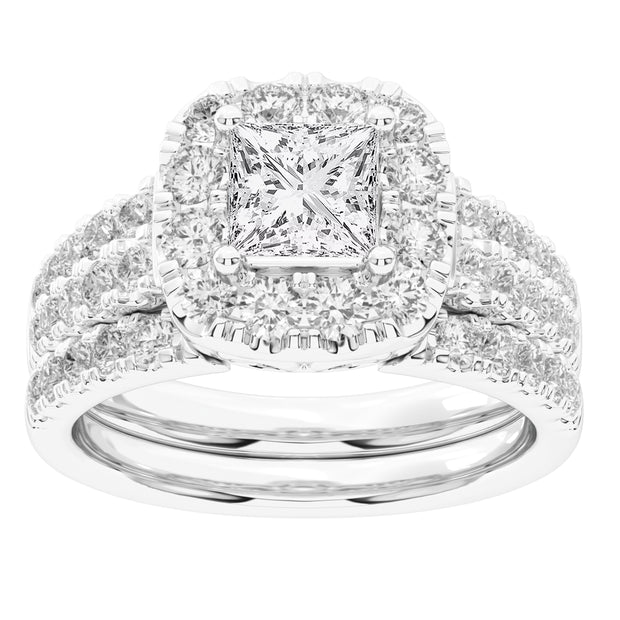 14K 2.00CT Certified Lab Grown Bridal Ring