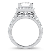 14K 5.00CT Certified Lab Grown Diamond Bridal Ring