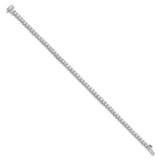 14k White Gold Lab Grown Diamond VS/SI FGH Tennis Bracelet