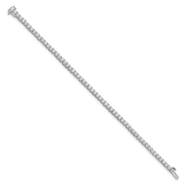 14k White Gold Lab Grown Diamond VS/SI FGH Tennis Bracelet
