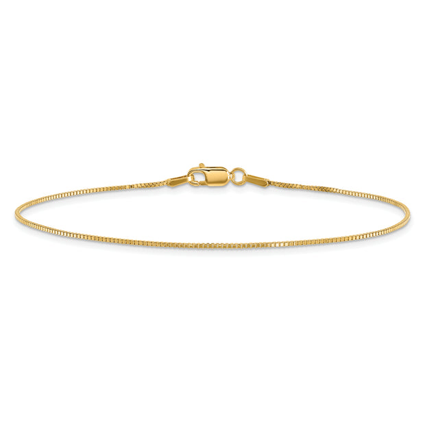 14k .95mm Box Chain