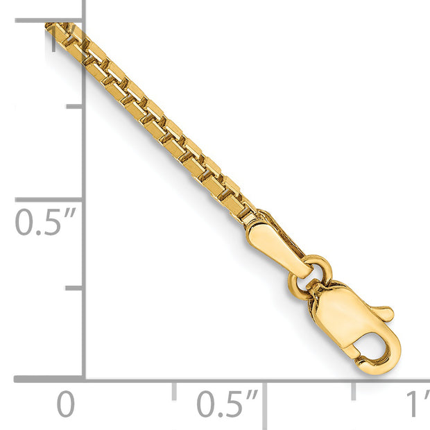 14k 1.5mm Box Chain