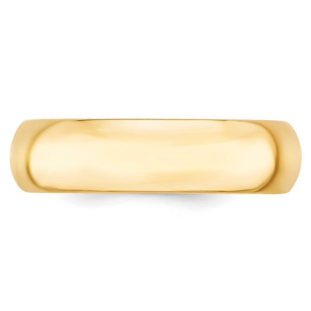 14KY 6mm Comfort Fit Band