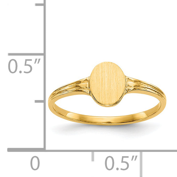 14k Signet Ring