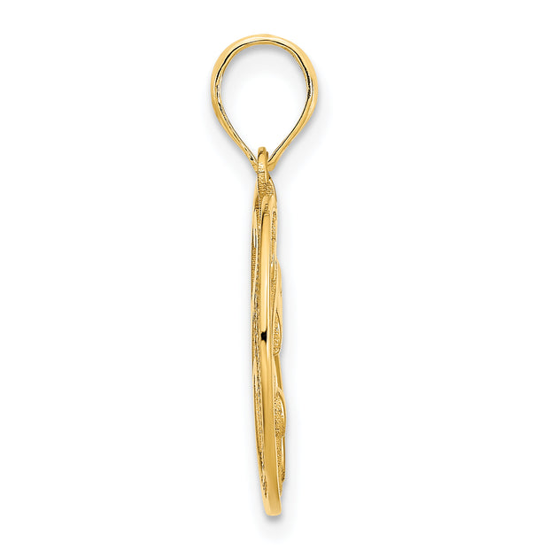 14k Unicorn Pendant