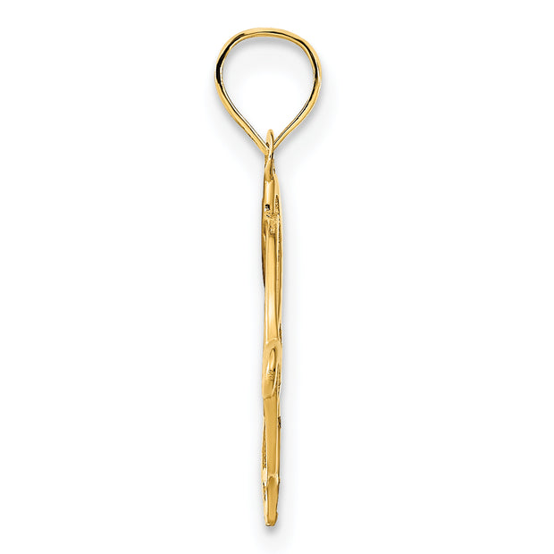14ky Fancy Design Pendant