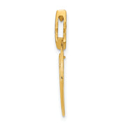 14k Polished Three Wise Men North Star Pendant