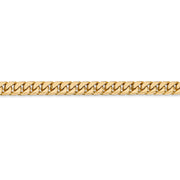 14k 5mm Solid Miami Cuban Chain