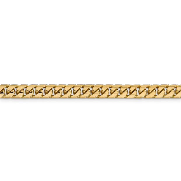 14k 5.5mm Solid Miami Cuban Chain