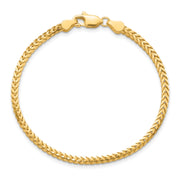 14k 2.5mm Franco Chain