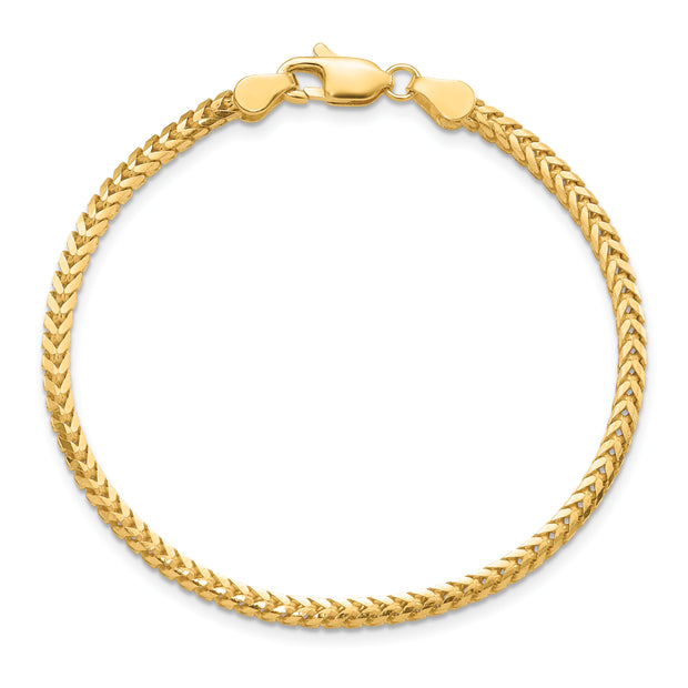 14k 2.5mm Franco Chain