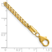 14k 3mm Franco Chain