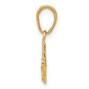 14k &num;1 MOM Charm