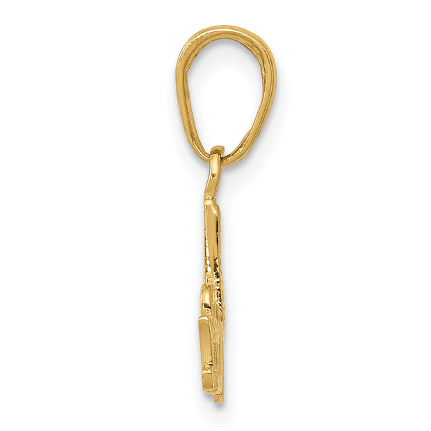 14k &num;1 MOM Charm
